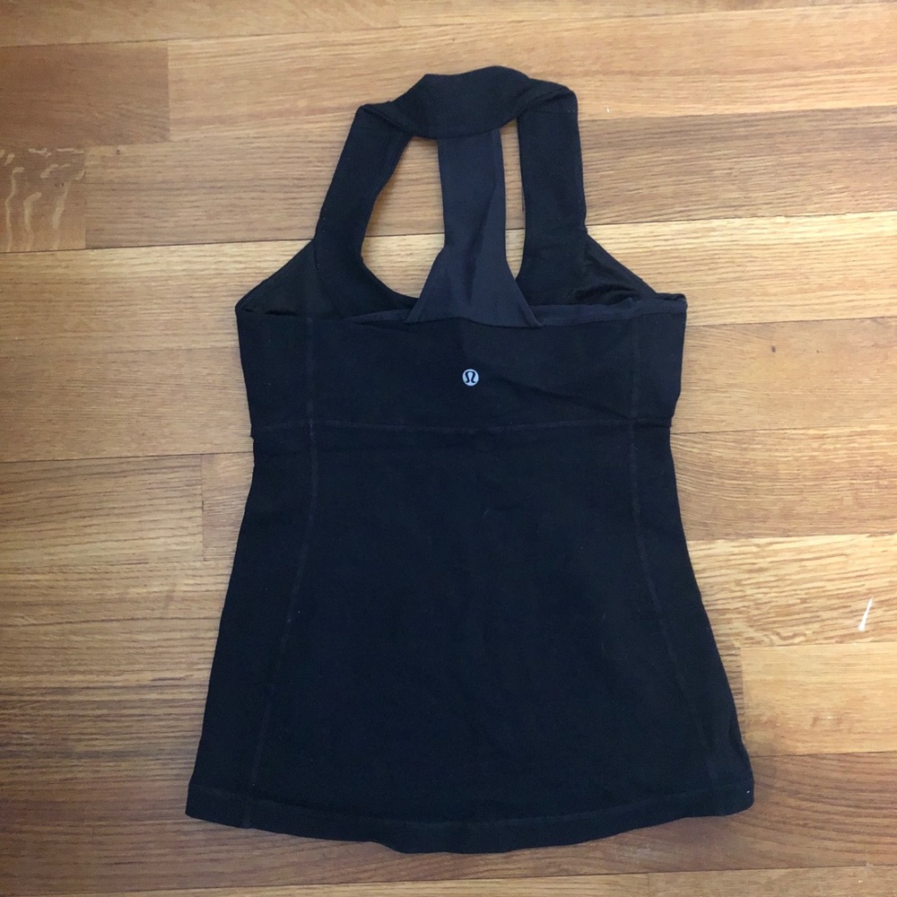 Black Lululemon tank top